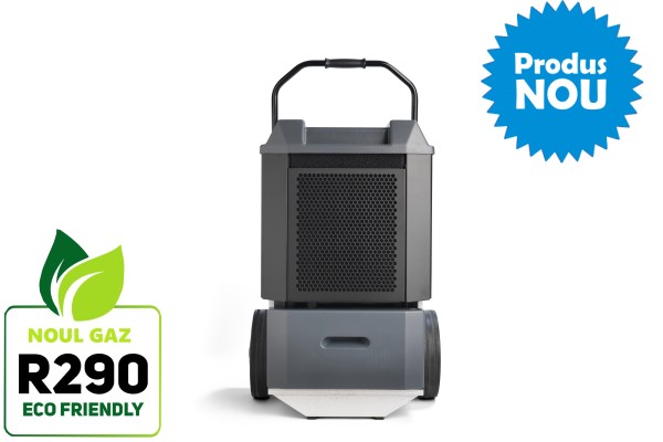 Dezumidificator profesional Woods WCD8HGH  PRO, cu baterie incalzire electrica, suprafata 450mp, 49 l/zi, SUEDIA